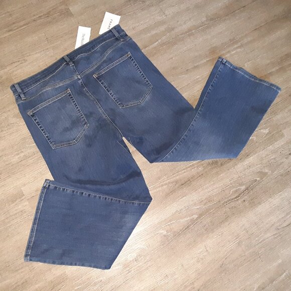 "Frame" Designer Denim * The Real Real Verified EUC* Women Blue Jean * Sz 33 ish - Picture 4 of 10